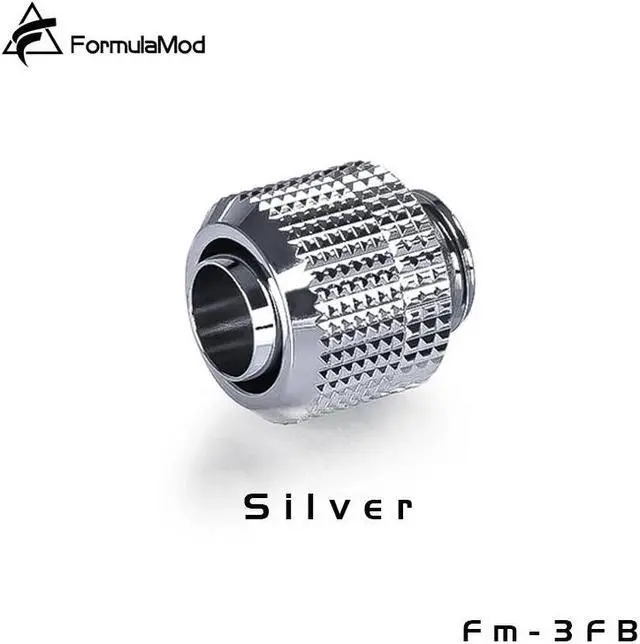 Alt view image 5 of 6 - FormulaMod 10x13 / 10x16mm Soft Tube Fitting , Copper G1/4" Fitting For Soft Tube , Fm-3FH Fm-3FB