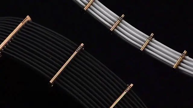 Alt view image 3 of 7 - FormulaMod Cable Metal Comb, Copper Organizer Cable Management Tool For 16/18 AWG PSU Extension/Modular Cable Fm-JSXJTZ