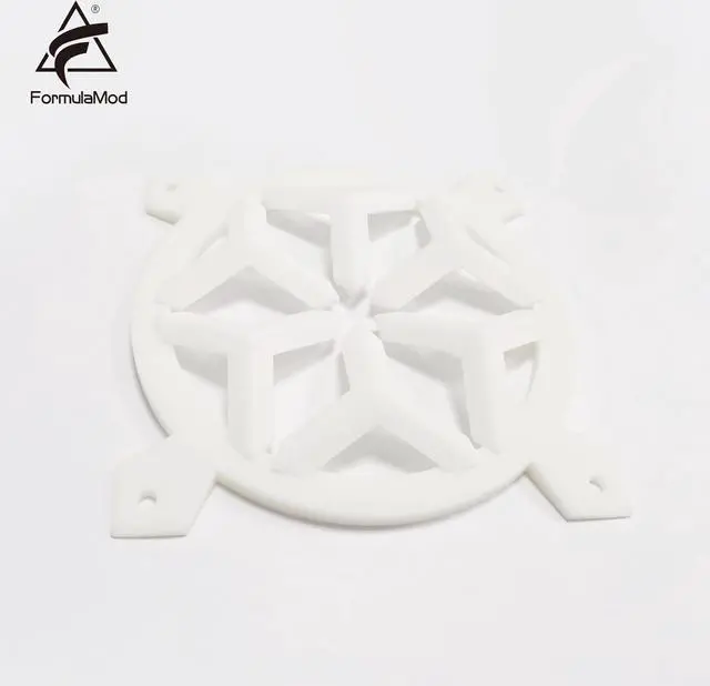 Alt view image 4 of 4 - FormulaMod 3D Printed Semi-finished Fan Cover, Spray Paint By Yourself, Resin Material, Durable, Suitable For 12cm Fans, One Set 3 Pcs