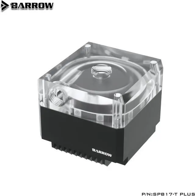 Main image of Barrow PLUS Version 17W PWM Pump, With Aluminum Radiator Cover, Special For Barrow Distro Plate SPB17-T PLUS