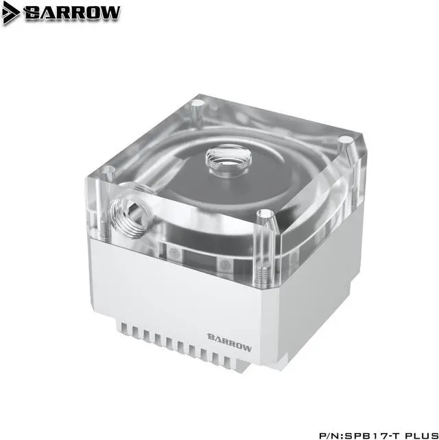 Alt view image 2 of 3 - Barrow PLUS Version 17W PWM Pump, With Aluminum Radiator Cover, Special For Barrow Distro Plate SPB17-T PLUS