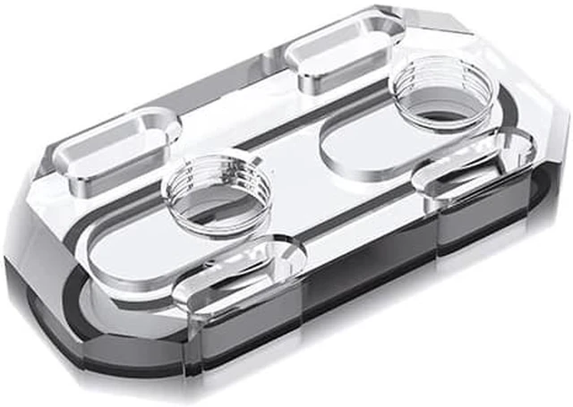 Bykski RGV-TR10-V3, Acrylic Adjustment Module For Bykski Distro Plate ...