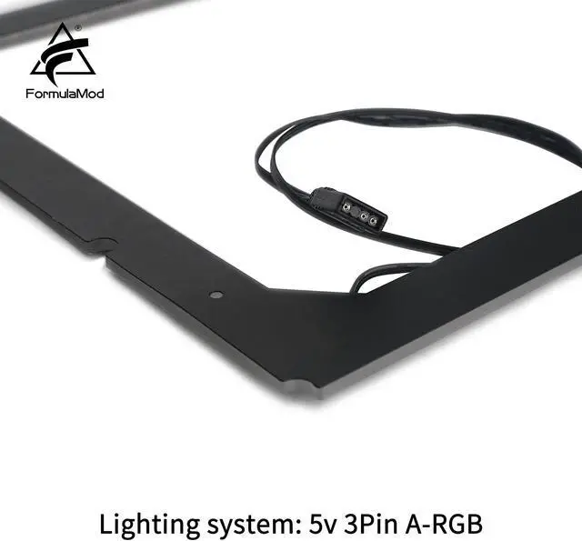 Alt view image 2 of 6 - FormulaMod Lightinghouse ATX M-ATX ITX Motherboard Lighting Back Plate 5v 3Pin A-RGB LED Mobo Luminous Backplane Dekoration Fm-MBRGB( ATX)