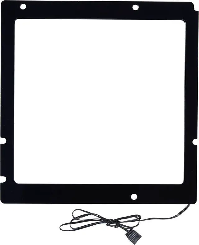 Alt view image 6 of 6 - FormulaMod Lightinghouse ATX M-ATX ITX Motherboard Lighting Back Plate 5v 3Pin A-RGB LED Mobo Luminous Backplane Dekoration Fm-MBRGB( M-ATX)