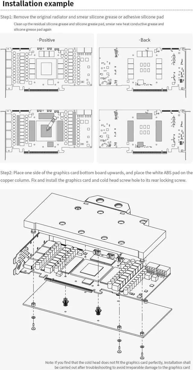 Alt view image 7 of 7 - Barrow GPU Water Block For MSI RTX 4090 Suprim X 24G/ Suprim 24G/ Gaming X Trio 24G, Full Cover With Backplate PC Water Cooling Cooler BS-MSG4090M-PA