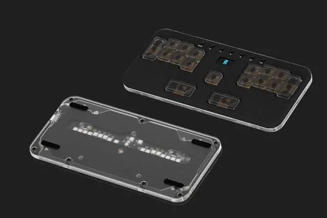 Main image of NLOFIN Exploration Series Leverless 17 Keyboard Full-Button Stickless Controller, Aluminum Alloy Music Gaming Keyboard, Three Game Modes to Switch Between, Multiple Colors Available, NLHX-ET17-01