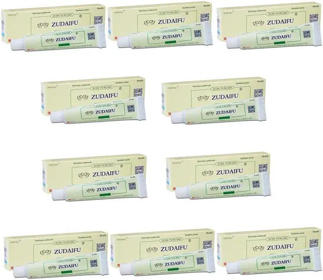 Main image of 10PCS ZUDAIFU Skin Psoriasis Cream Chinese Herbal Cream Eczema Creams Dermatitis and Eczema Pruritus Skin Care Cream Generation3