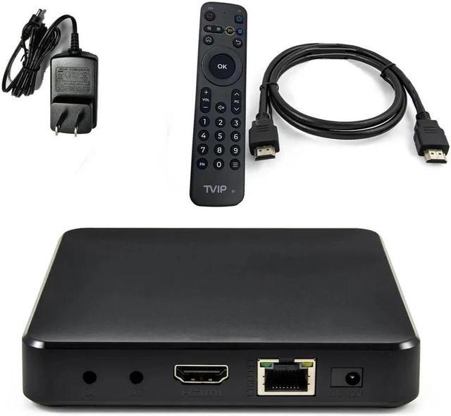 Alt view image 6 of 7 - TVIP705 S-Box v.705 Smart TV Box 1GB RAM 8GB 4K UHD 2.4/5G WiFi Android11 Nordic one TV Box Support TVIP TMS, Open JSON API, Hibox Aura, Stalker Without IPTV Subscription