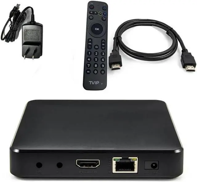 Alt view image 3 of 6 - TVIP706 S-Box v.706 Smart Android TV Box 2GB RAM 8GB 4K UHD 2.4/5G WiFi Android11 Nordic one TV Box Set-Top Boxes Supported Open JSON API, Hibox Aura,Stalker Media Streamers Without IPTV Subscription
