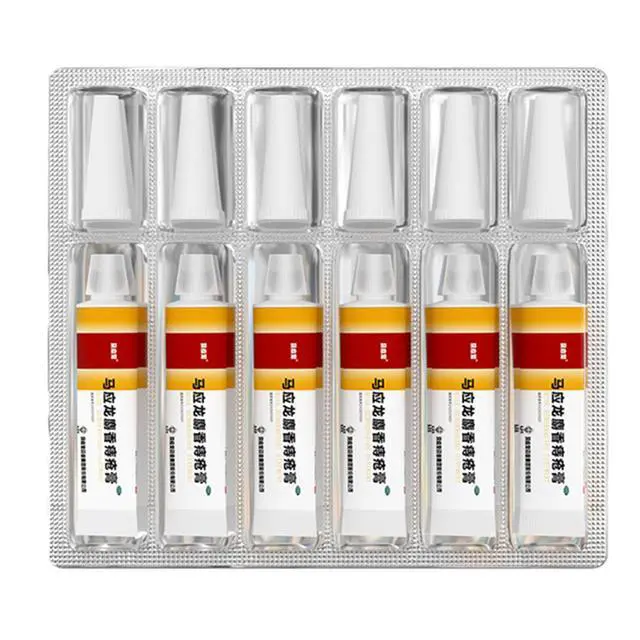 Alt view image 5 of 7 - MaYingLong 2 Pack Musk Hemorrhoids Ointment,Hemorrhoid Cream,4g x 6 tubes per Pack,Hemorrhoid Shrinking Treatment,Rapid Relief of Pain Swelling Bleeding Itching and Burning,Anal Fissure & Hemorrhoids