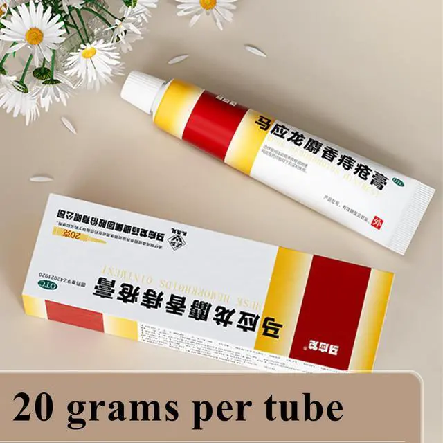 Alt view image 2 of 7 - MaYingLong Original Musk Hemorrhoidal Ointment,Hemorrhoid Cream,20g,Hemorrhoid Shrinking Treatment - Rapid Relief of Pain, Swelling, Bleeding, Itching and Burning - Anal Fissure& Hemorrhoids