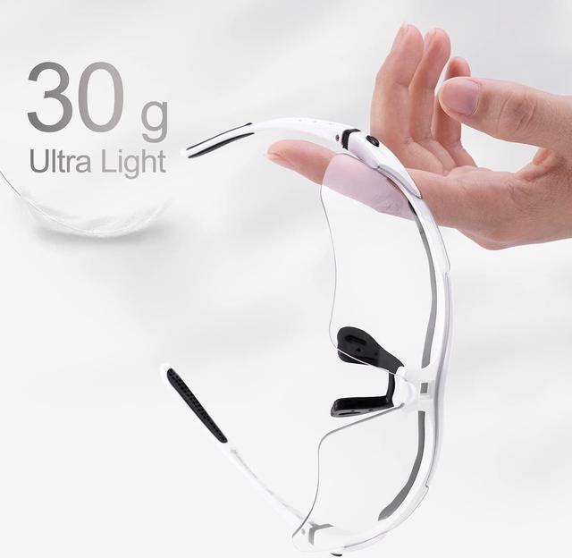 Alt view image 5 of 6 - ROCKBROS Sunglasses Photochromic for Men Running Fishing Biking Sunglasses UV Protection Glasses
