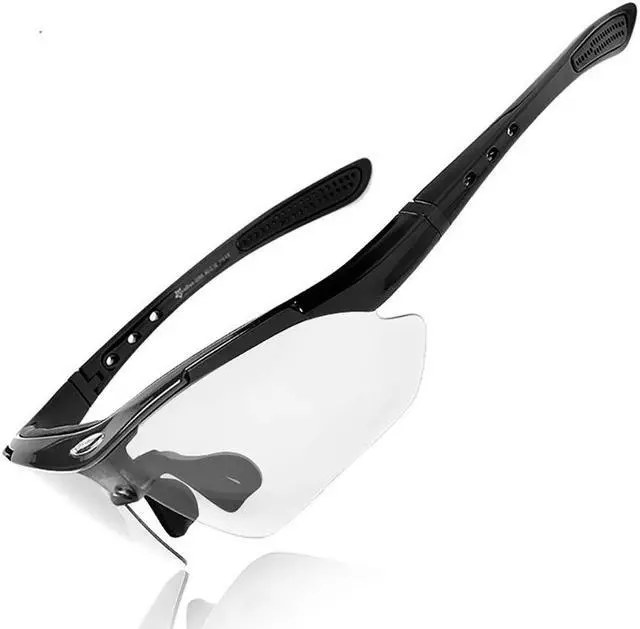 Main image of ROCKBROS Sunglasses Photochromic for Men Running Fishing Biking Sunglasses UV Protection Glasses Black