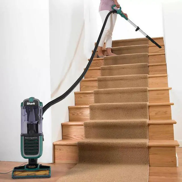 Alt view image 6 of 6 - Shark Navigator Swivel Pro Pet Upright Vacuum with Self-Cleaning Brushroll, ZU51