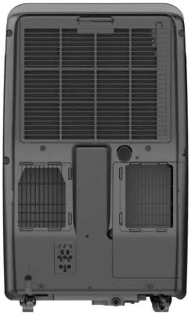 Alt view image 5 of 7 - Hisense 10,000 BTU DOE 700 sq. ft. Dual Hose Portable Air Conditioner with Heat