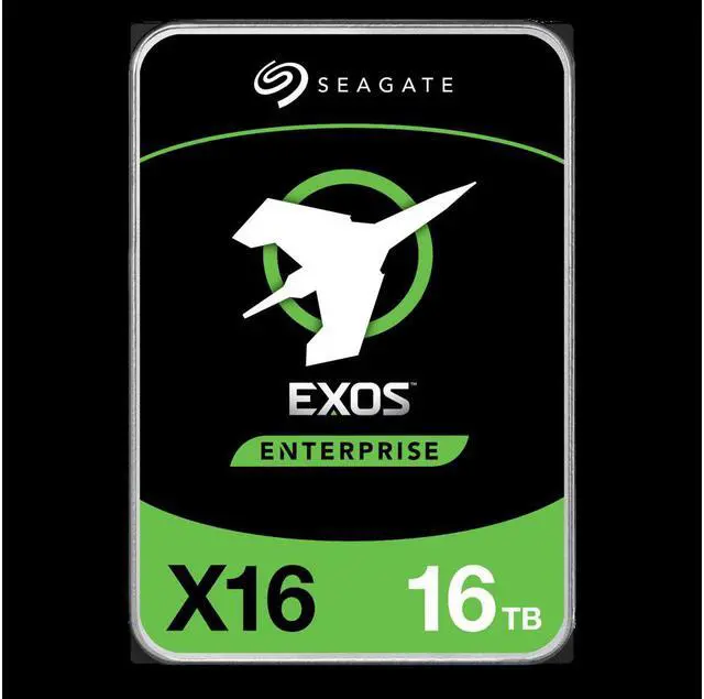 Main image of Seagate 16TB SED HDD Exos X16 7200 RPM SATA 6Gb/s 3.5-inch Enterprise Hard Drive ST16000NM000G