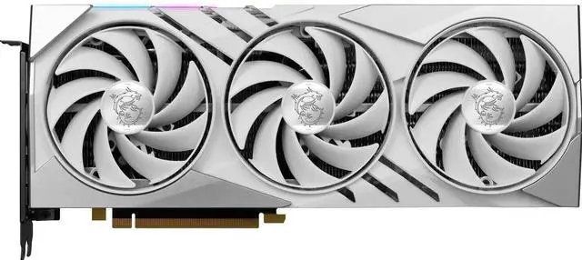 Main image of MSI Gaming GeForce RTX 4070 Ti SUPER Graphics Card RTX 4070 Ti SUPER 16G GAMING X SLIM WHITE