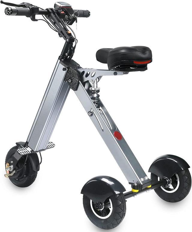 TopMate ES31 Foldable Electric Scooter Mini Tricycle, Electric Mobility  Scooter with Reverse Function and Screen Display, Key Switch and 3 speeds  Folding Electric Trike, Lightweight Scooter for Travel 