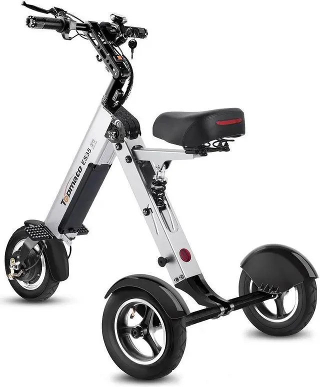 Main image of TopMate ES35 Electric Scooter 3 Wheels Travel & Airline Friendly with 7.8Ah Removable Lithium Battery for Adults, Foldable Mobility Scooter with Reverse Function and Key Switch, Lightweight E-Tricycle