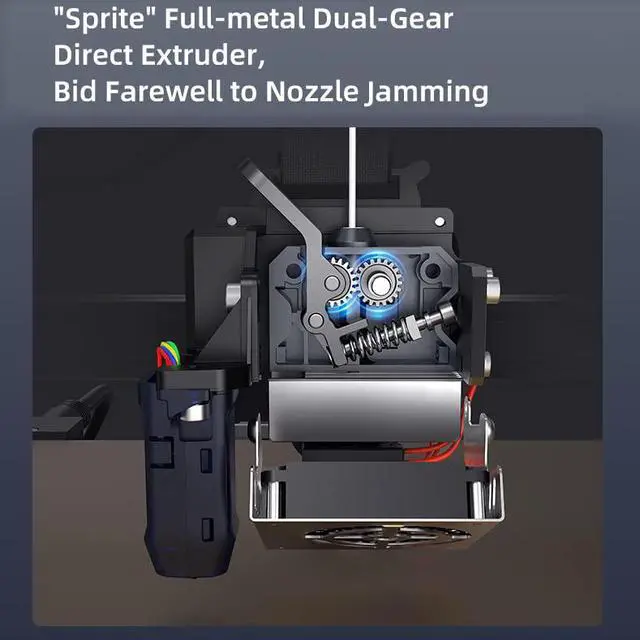 Alt view image 2 of 7 - CREALITY Ender-3 S1 Pro 3D Printer CR Touch Automatic Levelling High-performance Printer With 220*220*270mm Size Printing 2022