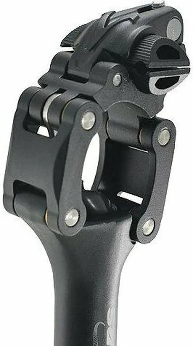 Alt view image 5 of 7 - TMARS SD-475 Suspension Seat Post with Paralleogram system 30.9x400mm, Black ,ST1743