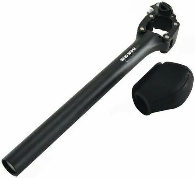 Alt view image 2 of 7 - TMARS SD-475 Suspension Seat Post with Paralleogram system 31.6x400mm, Black,ST1744