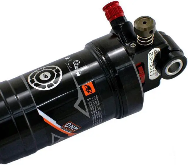 Alt view image 4 of 7 - DNM AO-38RL Mountain Bike Air Rear Shock with Remote Control 165 x 35mm, ST1942