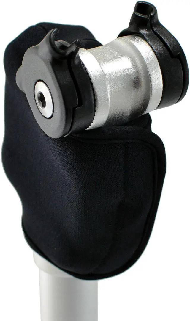 Alt view image 2 of 6 - SR SUNTOUR SP12 NCX Suspension Seat Post with Protective Cover 31.6X400mm, Silver, VK2298