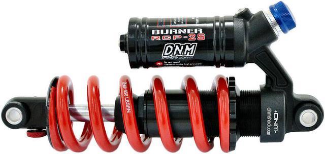 DNM BURNER-RCP2S MTB DH Bike Rear Shock 190mm 550 lbs, Red Coil