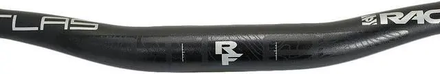 Alt view image 3 of 3 - RaceFace Atlas 35 Riser 35 x 820mm Handlebar 20mm Rise, Black, RF1980
