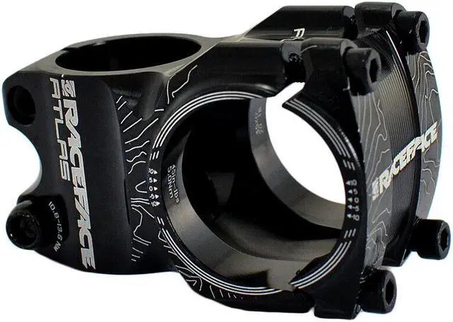 Main image of RaceFace Atlas 35 MTB Downhill Bike Bicycle Stem 35x35mm 0 degree Black, RF1987