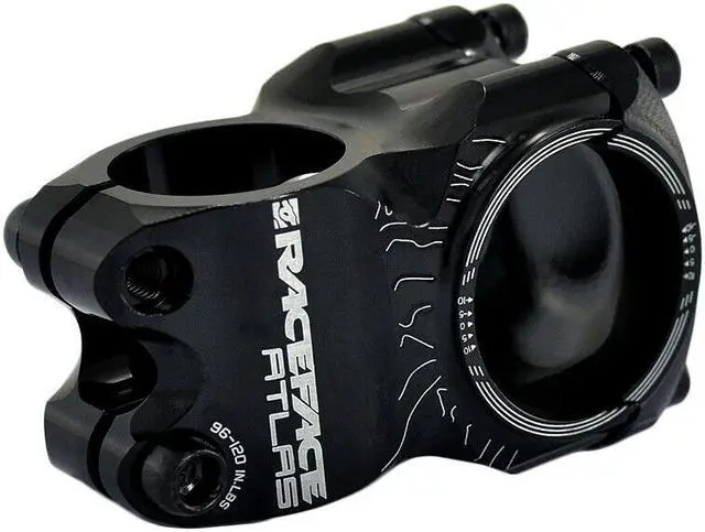 Alt view image 4 of 5 - RaceFace Atlas 35 MTB Downhill Bike Bicycle Stem 35x35mm 0 degree Black, RF1987
