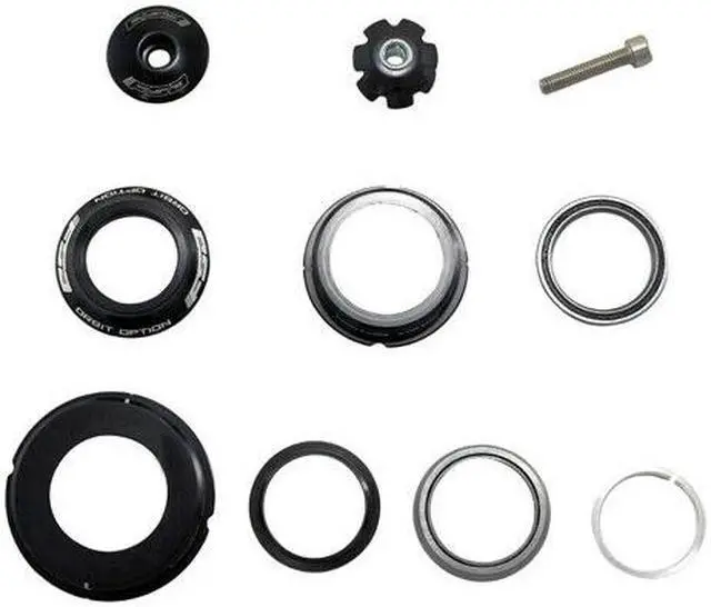 Alt view image 4 of 5 - FSA Orbit Option T1 Kit Angle Headset 50 or 62mm Tapered, NO.67/ANG0.5, XTE1866
