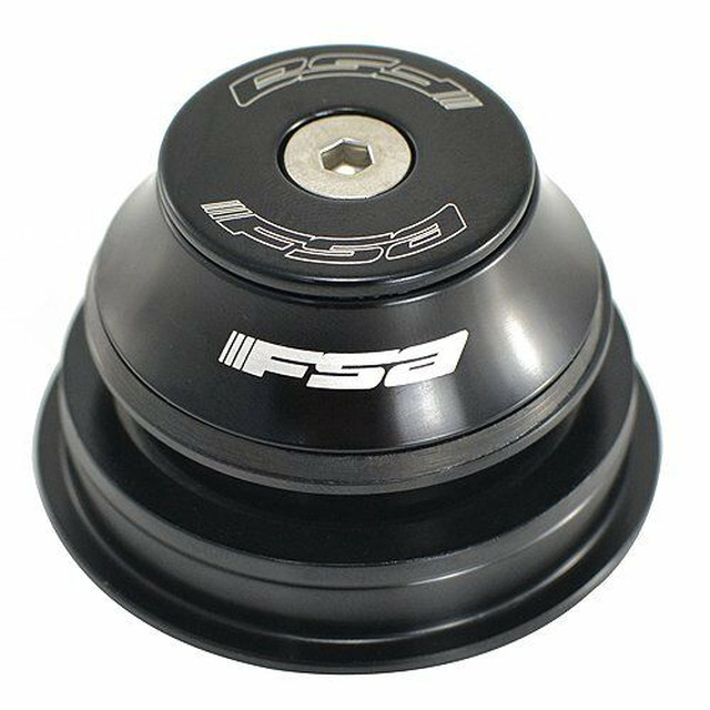 FSA No.57 Tapered Headset – 1.5 ZS / 1-1/8-1.5, Orbit Sealed Bearing, Black, For MTB/Road