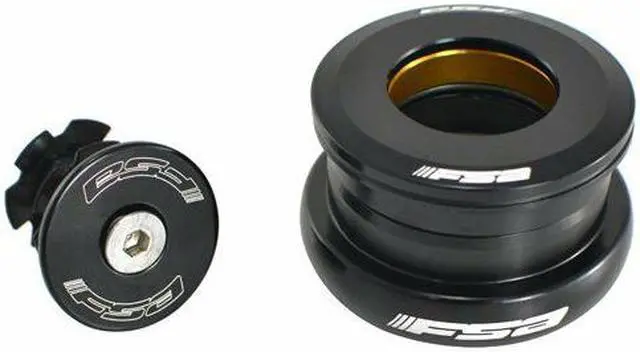 Alt view image 2 of 4 - FSA 1/DX Pro-A 1-1/8 Inches to 1.5Inches Tapered Headset with Top Cap, XTE1666