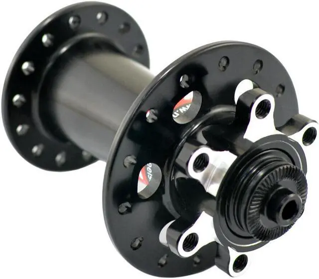 Alt view image 4 of 7 - NOVATEC D791SB + D792SB MTB 28 Hole Disc Hubs w/Skewers,1 Pair, Black, NA2155
