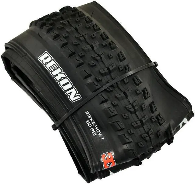 Alt view image 4 of 5 - MAXXIS REKON M349RU MTB Folding Tire TR EXO 3C MaxxTerra 29x2.4" Tire, Black, MX2160