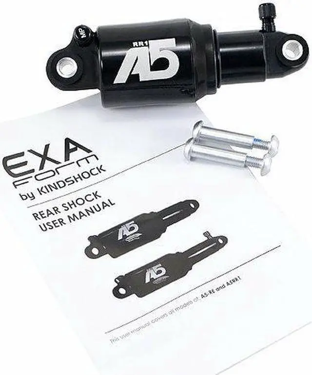Main image of Kind Shock KS A5-RR1 Dual Air Rear Shock 125x20mm , ST1441