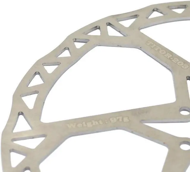 Alt view image 3 of 3 - KCNC Titor Ultralight Titanium Disc Rotor, 203mm, KDBD02-004, SK2250