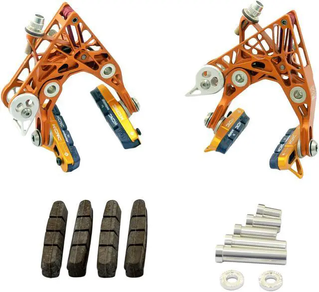 Alt view image 2 of 2 - KCNC CB3 Road ANGLE Brake Set (Front + Rear), Gold, CB3-G, SK2291