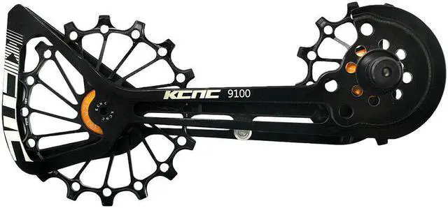 Alt view image 4 of 5 - KCNC Road Oversized Pulley OSPW Cage For Shimano Dura-Ace/Ultegra R8000/R9100, Black, KOT39-001BK, SK2260