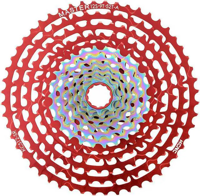Main image of KCNC 12 Speed Cassette 9-52 Teeth For SRAM XD Body, Red, KCS12-001R, SK2097