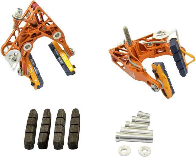 Main image of KCNC CB3 Road ANGLE Brake Set (Front + Rear), Gold, CB3-G, SK2291