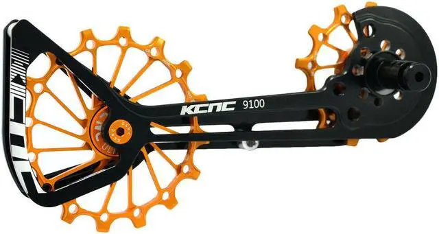 Alt view image 3 of 5 - KCNC Road Oversized Pulley OSPW Cage For Shimano Dura-Ace/Ultegra R8000/R9100, Gold, KOT39-001G, SK2261