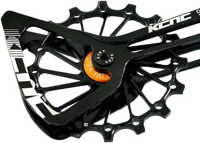 Alt view image 5 of 5 - KCNC Road Oversized Pulley OSPW Cage For Shimano Dura-Ace/Ultegra R8000/R9100, Black, KOT39-001BK, SK2260