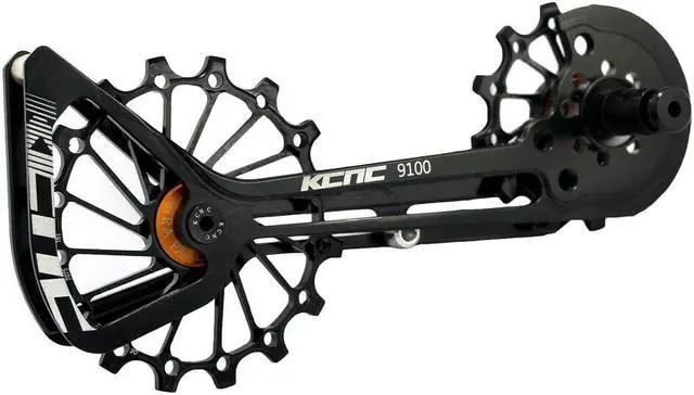Alt view image 2 of 5 - KCNC Road Oversized Pulley OSPW Cage For Shimano Dura-Ace/Ultegra R8000/R9100, Black, KOT39-001BK, SK2260