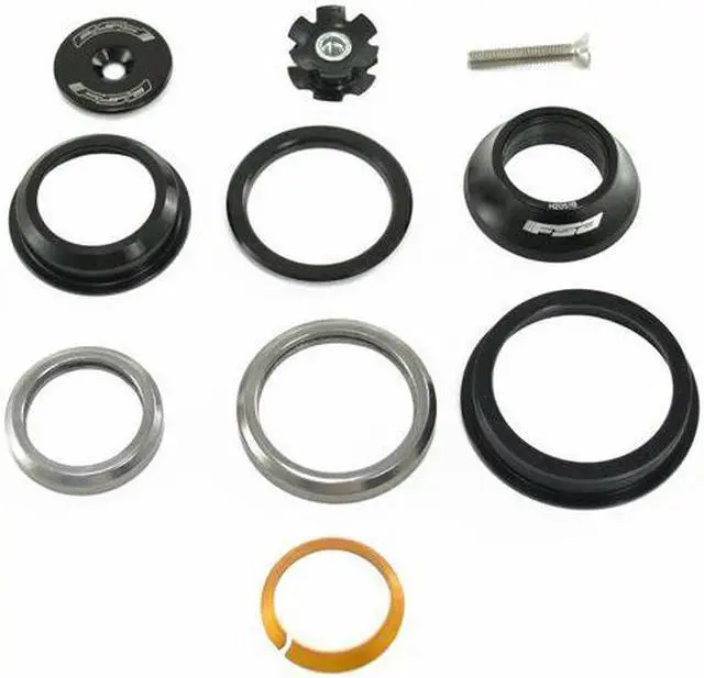 Alt view image 2 of 3 - FSA No.57E Orbit Tapered Headset Sealed Bearing 1.5E ZS 1-1/8"-1.5" OD 50mm/62mm, XTE1533