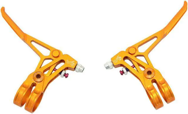 Main image of KCNC V6 Fully CNC Machined MTB Brake Lever, 66g, Gold, SK2126