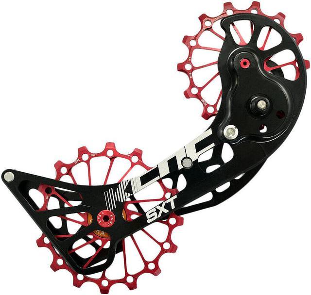 KCNC SXT MTB Cycling Bike Oversized Pulley Cage For Shimano M9000 and  M8000, Red, KOT39-004, SK1961