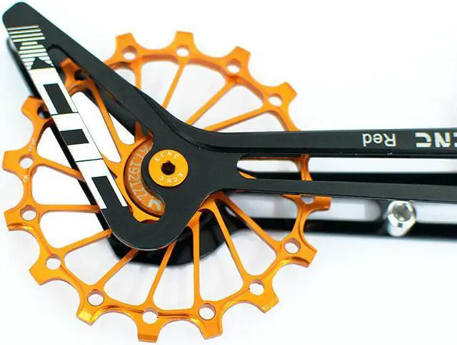 Alt view image 3 of 4 - KCNC Road Oversize Pulley Wheel Cage For SRAM Red Force Rival Mechanical, Gold, KOT39-002G, SK2050
